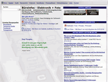 Tablet Screenshot of bueroinfos.de